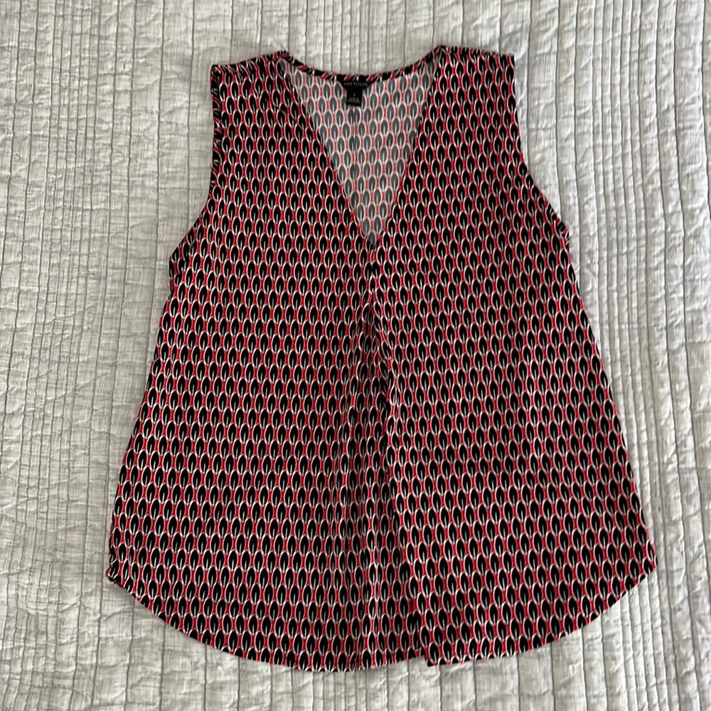 Ann Taylor Sleeveless Top Size Small